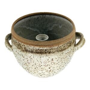 Pottery Steamer Asian Pot Studio Art Funnel Chimney Ceramic Cooking Imperfect